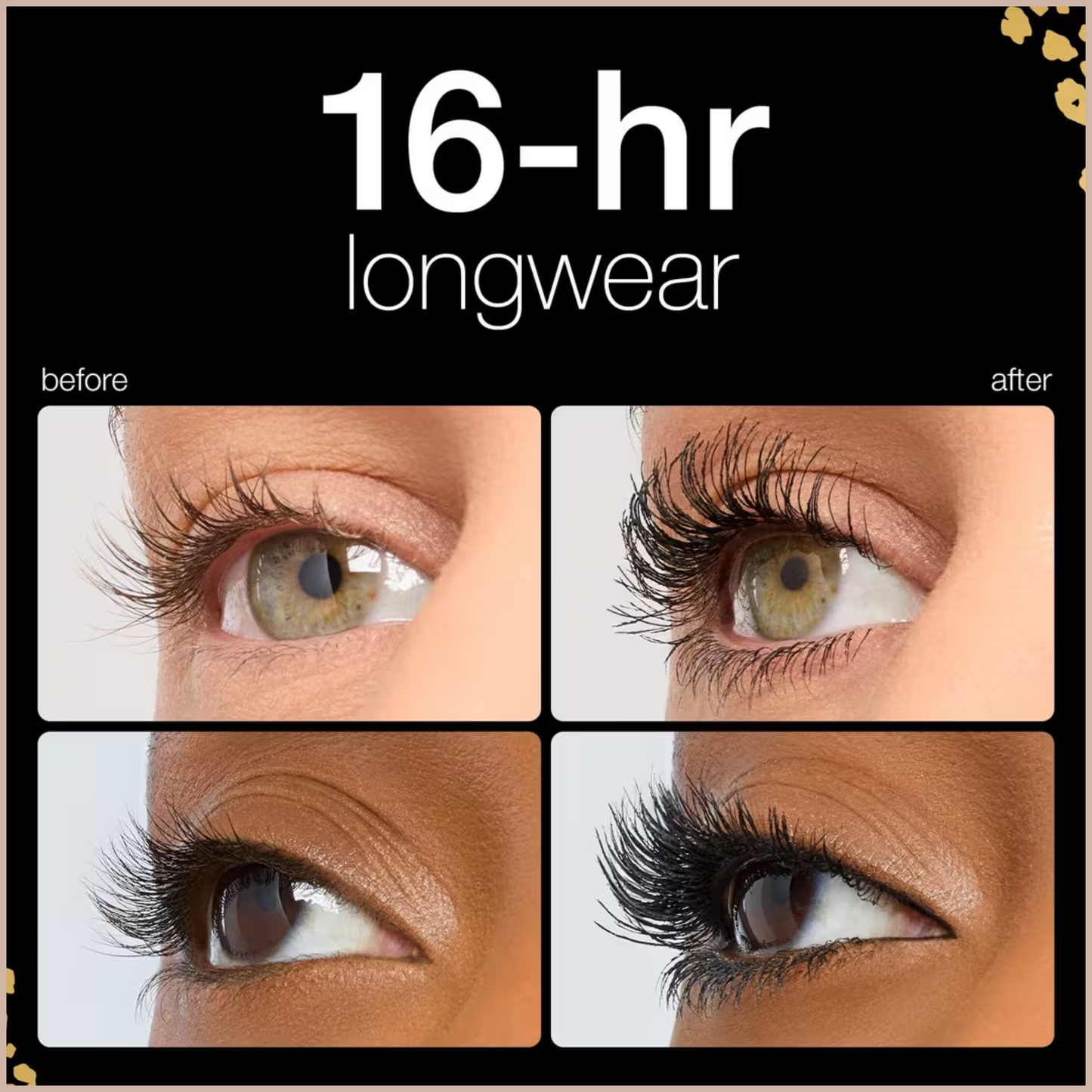 Maneater Volumizing Mascara – 16HR Wear, Length, Volume & Curl - Black