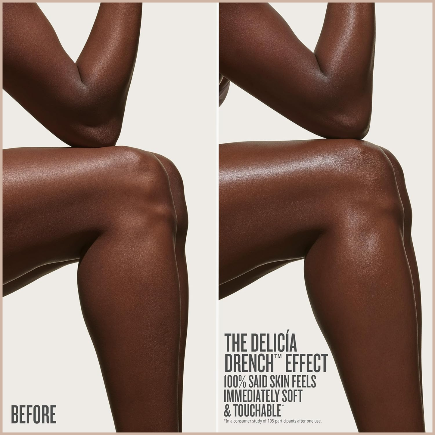 Delícia Drench Body Butter – Deep Moisture Body Cream with Bacuri Butter, Prebiotic Hibiscus & Cheirosa 59 Scent