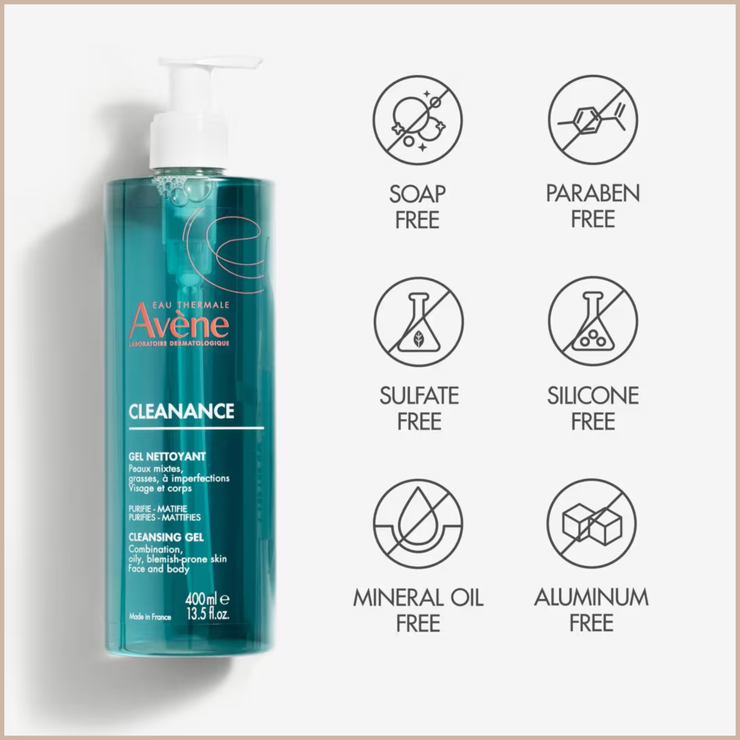 Cleanance Cleansing Gel – Daily Face & Body Cleanser for Oily, Blemish-Prone & Sensitive Skin