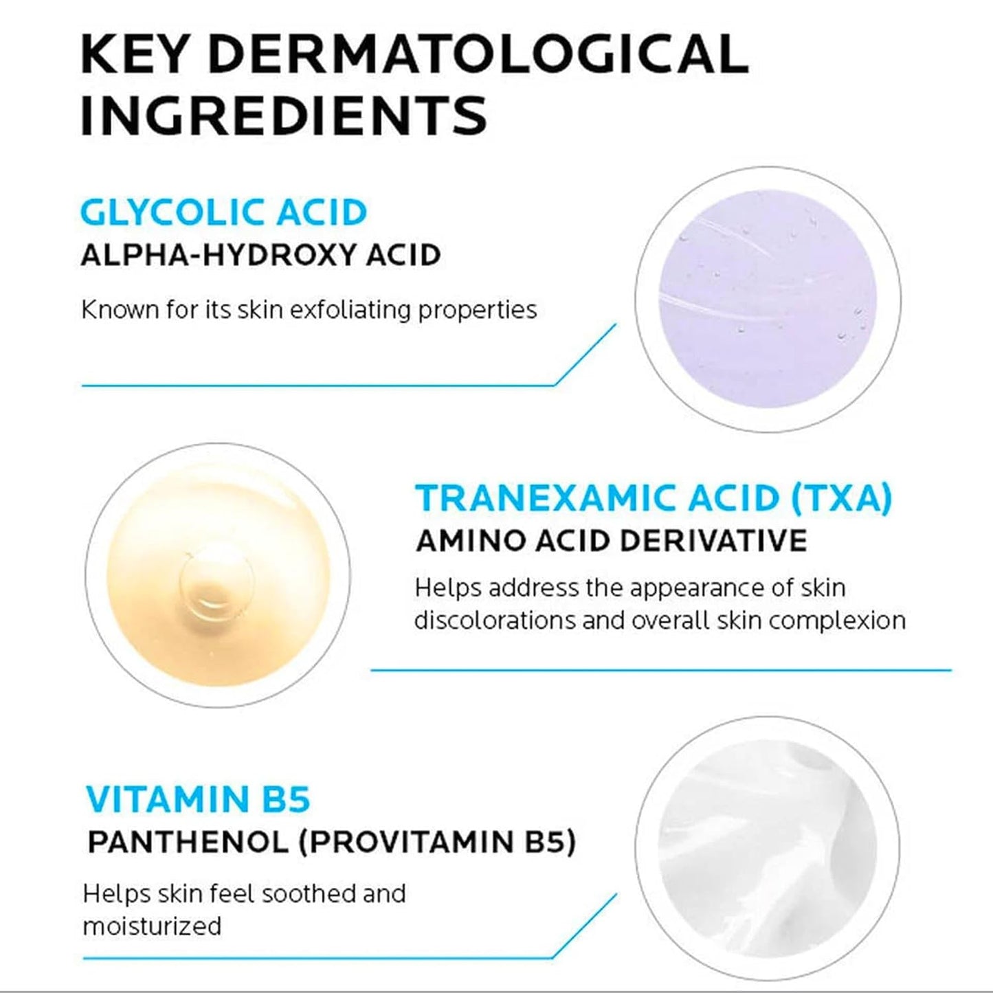 Glycolic Acid Serum with Tranexamic Acid, Kojic Acid & Vitamin B5 – Dark Spot Corrector for Brighter, More Even-Looking Skin