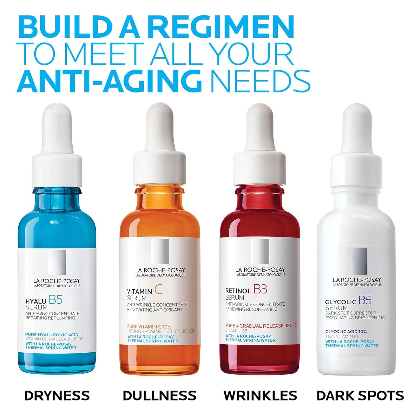 Glycolic Acid Serum with Tranexamic Acid, Kojic Acid & Vitamin B5 – Dark Spot Corrector for Brighter, More Even-Looking Skin