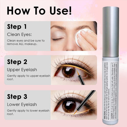 Pronexa Hairgenics Lavish Lash – Eyelash & Brow Enhancing Serum with Biotin, Peptides & Botanical Extracts – 3ml