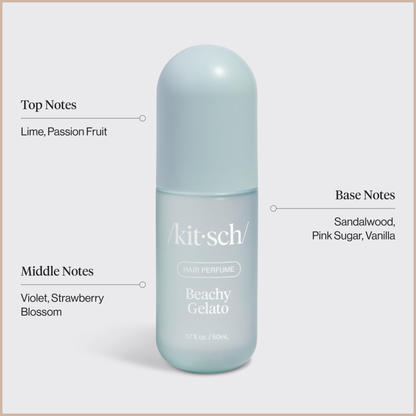Hair Perfume for Women – Beachy Gelato Hair & Body Mist with Tropical Citrus, Vanilla Bean & Patented Odor-Eliminating Technology – 50ml