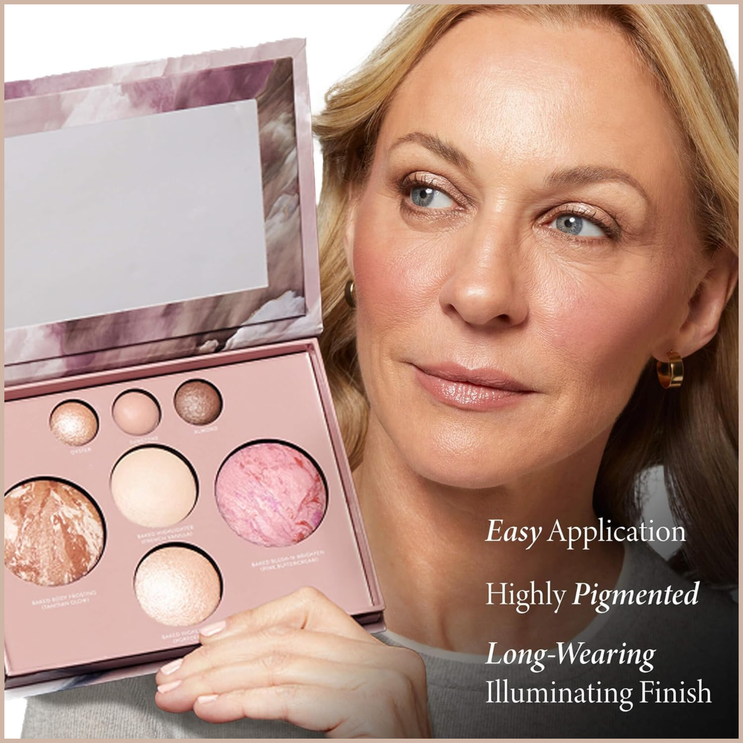 Best of the Best Baked Palette – 7-in-1 Full Face Palette with Bronzer, Blush, Highlighters & Eyeshadows