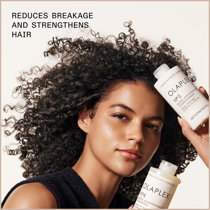 Wash and Shine Hair Kit – No.4, No.5 & No.7 Shampoo, Conditioner and Bonding Oil Set for Shine, Hydration & Frizz Control