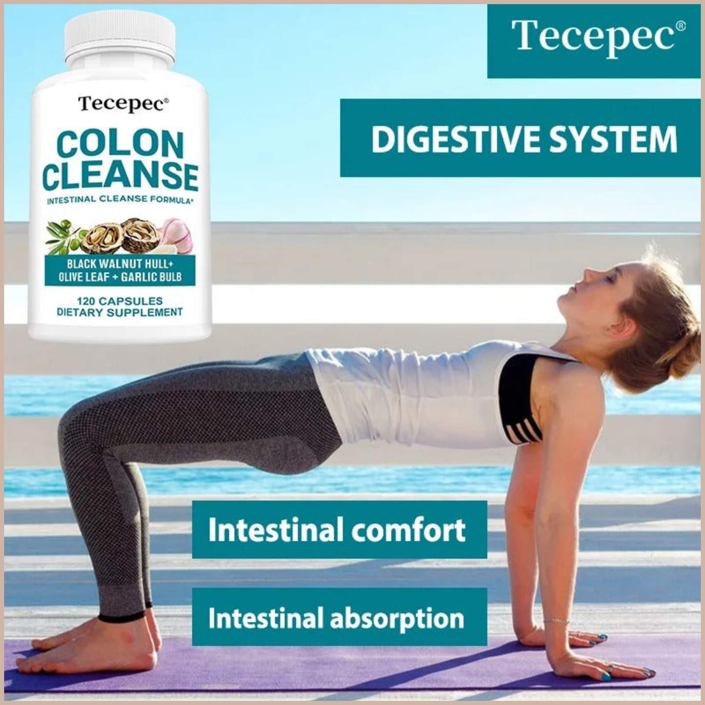 Colon Cleansing Capsules – Detox, Digestive Balance & Intestinal Health – Metabolism Support