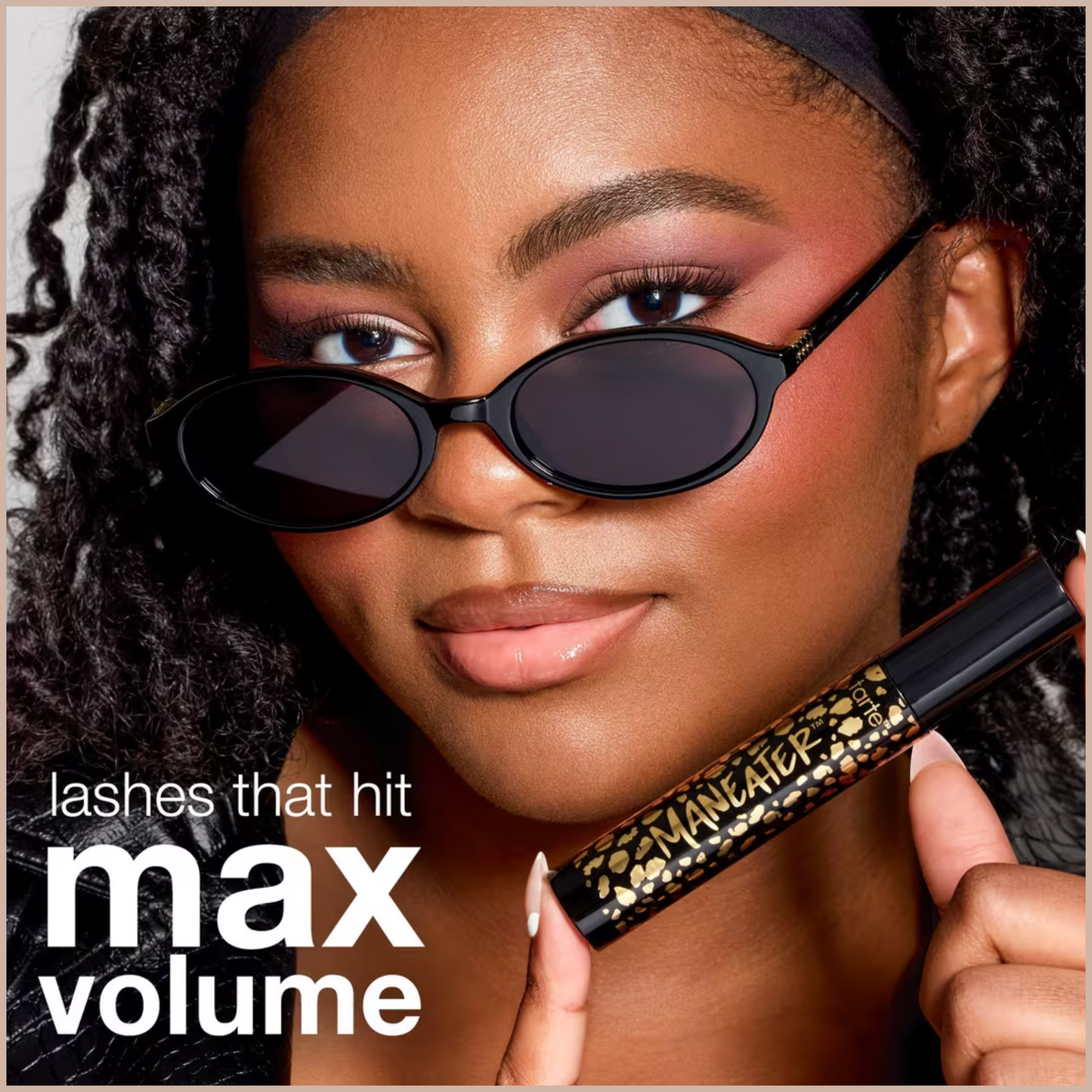 Maneater Volumizing Mascara – 16HR Wear, Length, Volume & Curl - Black