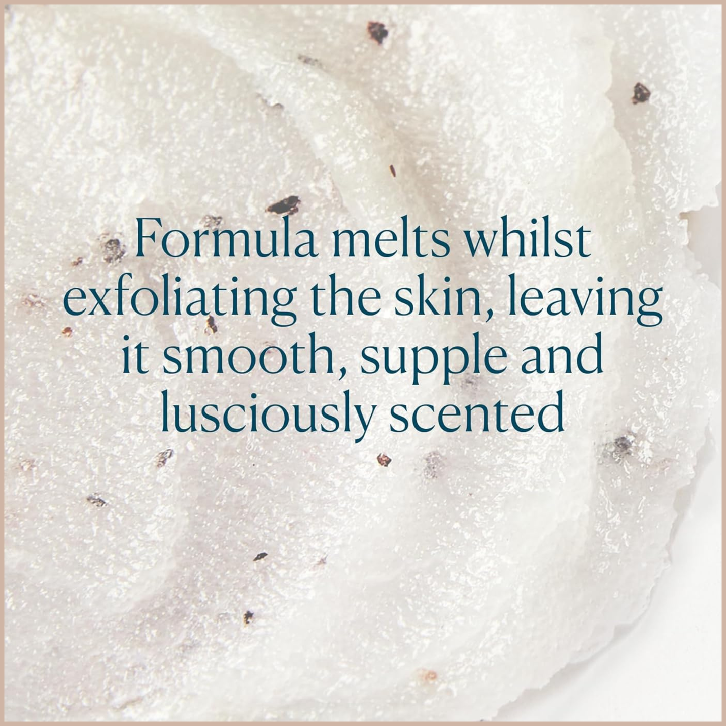 Frangipani Monoi Salt Glow Body Scrub – Tropical Body Polish with Mineral-Rich Salts, Hibiscus & Monoi Oil – 490g