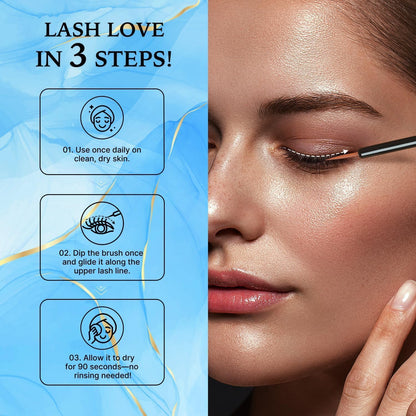 VieBeauti Eyelash Growth Serum – Advanced Nourishing Lash Serum for Longer, Fuller & Thicker-Looking Lashes – 5ml