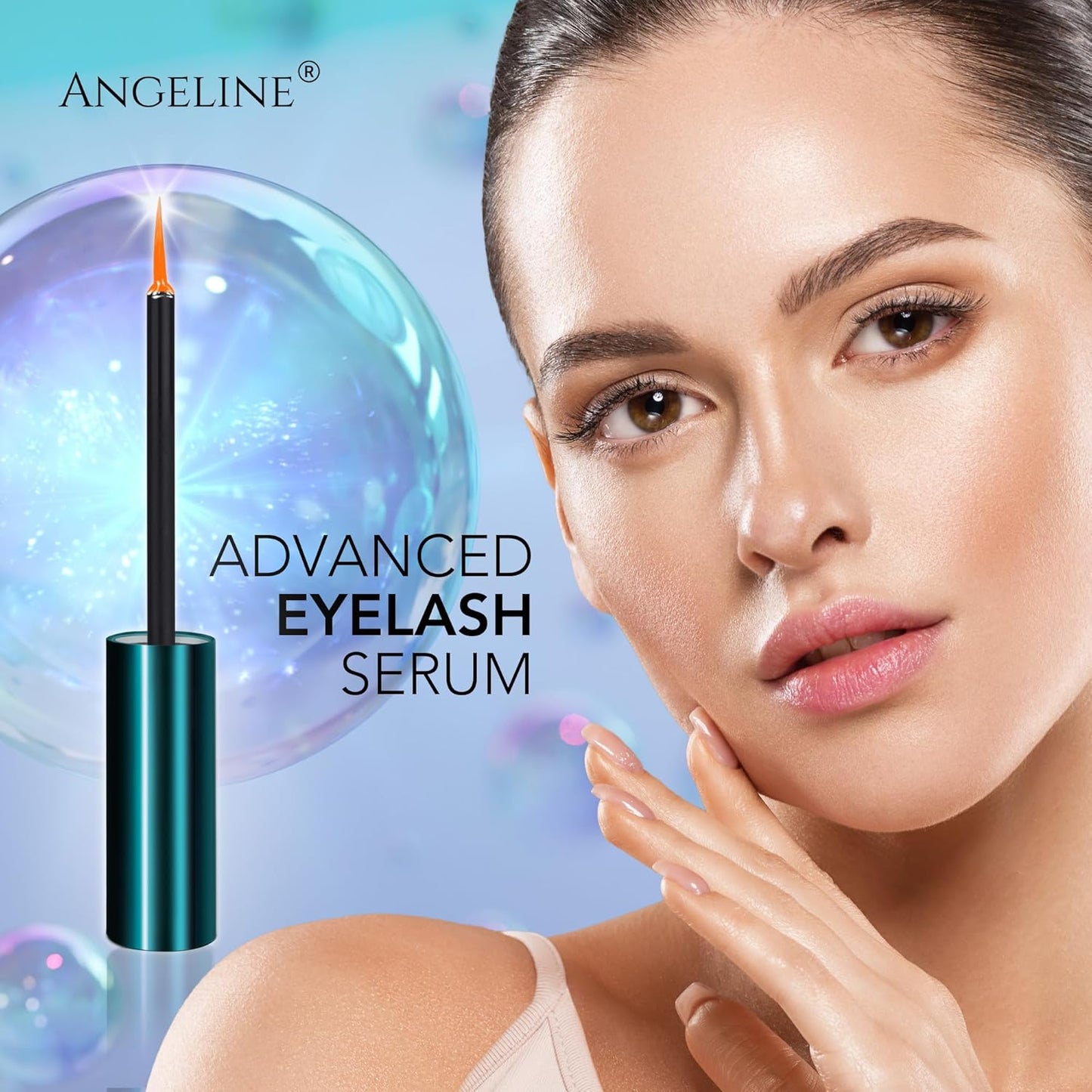 Premium Lash Serum – Advanced Lash & Brow Enhancing Serum for Longer, Fuller & Thicker-Looking Lashes and Brows – 5ml