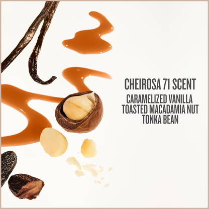 Limited Edition Cheirosa 71 Shimmering Body Cream – Vanilla Body Cream with Golden Shimmer, Macadamia Nut Butter & Tonka Bean