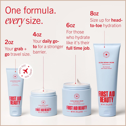 First Aid Beauty Ultra Repair Cream – Intense Hydration Moisturizer