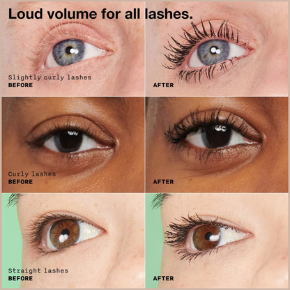 High Impact High-Fi Full Volume Mascara – Ultra-Pigmented Fiber Mascara for Maximum Lash Volume
