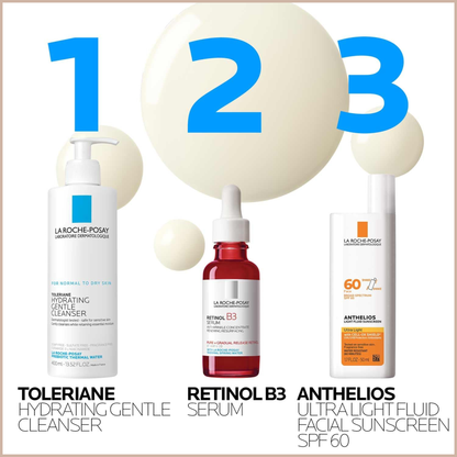 Pure Retinol Face Serum with Niacinamide & Hyaluronic Acid – Gentle Anti-Aging Serum for Fine Lines, Wrinkles & Uneven Tone – 1.0 fl oz