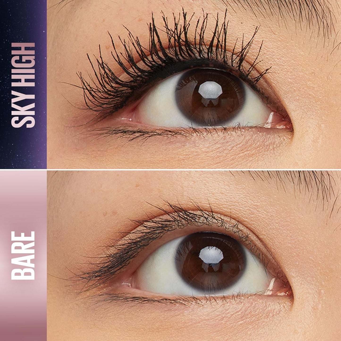 Lash Sensational Sky High Mascara – Lengthening, Volumizing & Lightweight Lash Definition - BLACKEST BLACK