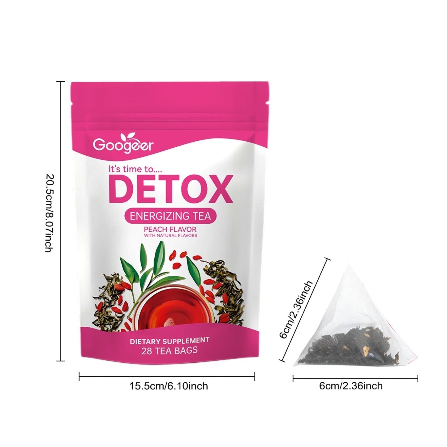 Herbal Digestive Wellness Tea Bags, 28 Count