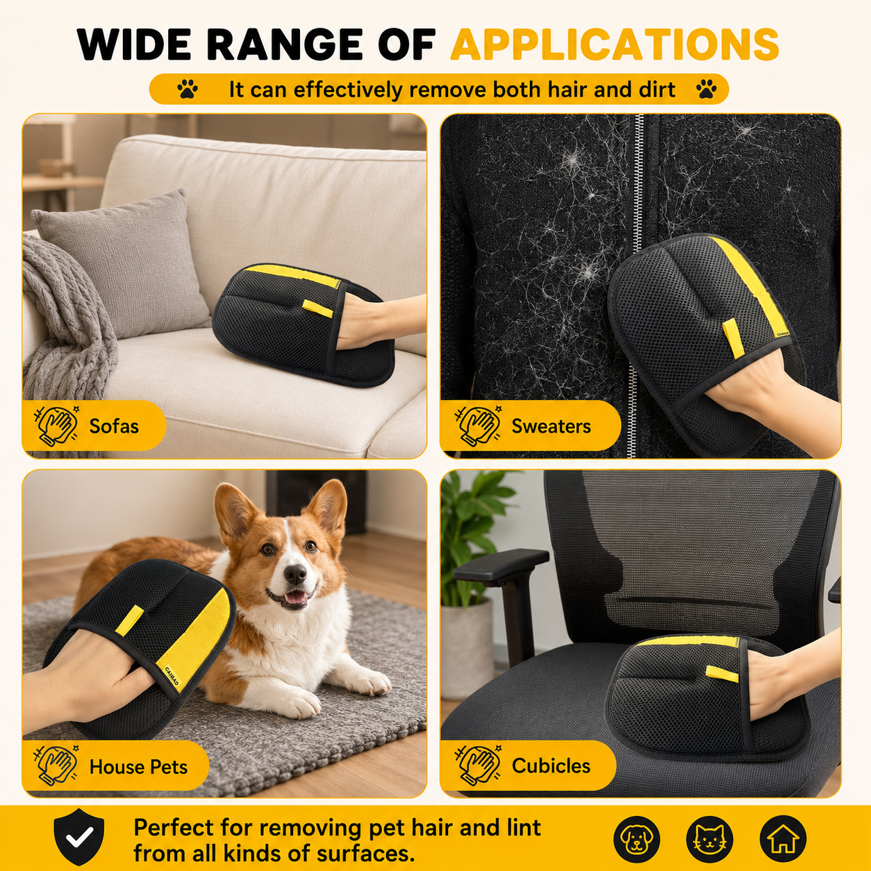 Lintovia™ Reusable Pet Hair Removal Glove