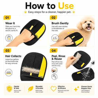 Lintovia™ Reusable Pet Hair Removal Glove