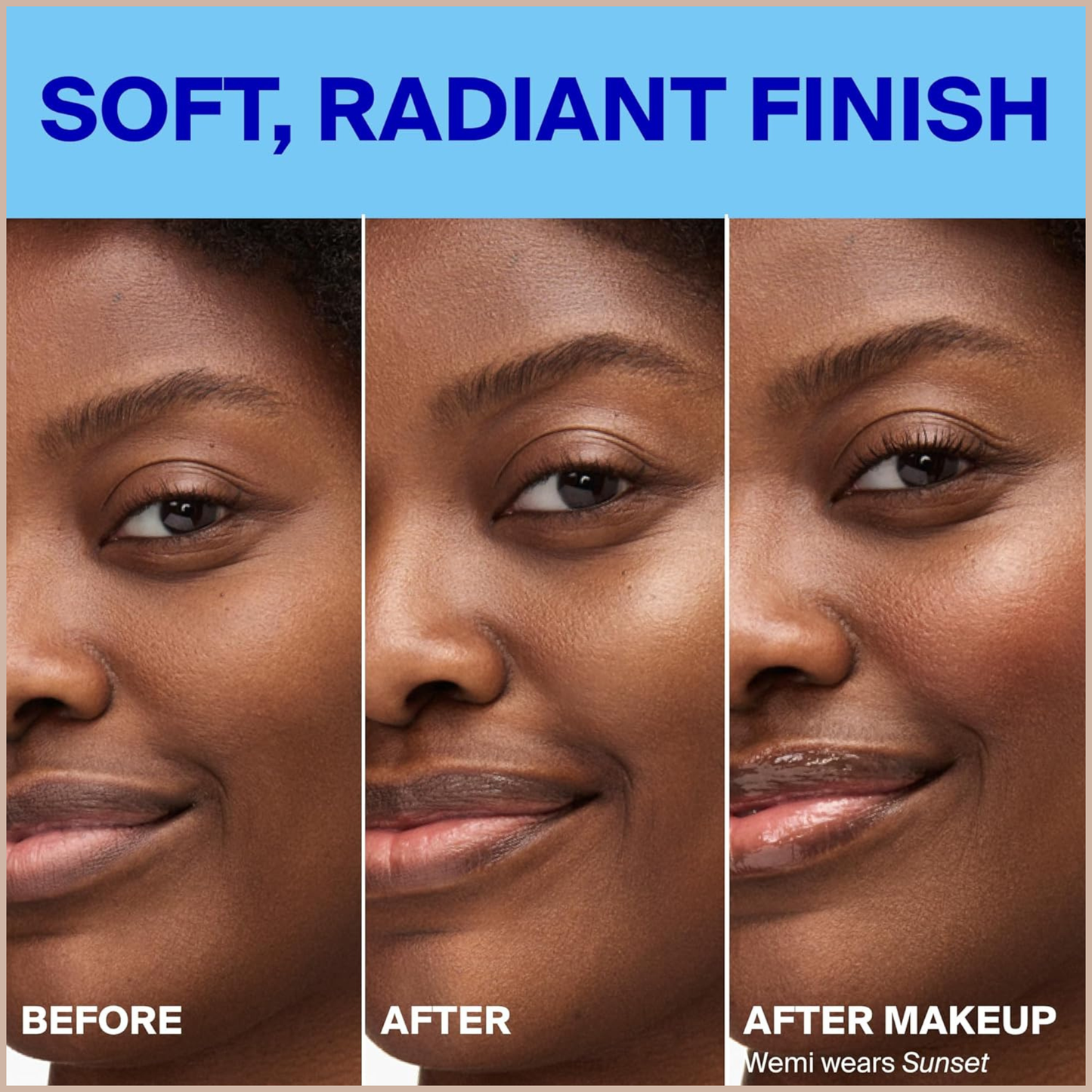 Radiant Mineral Sunscreen Drops SPF 40 for Soft Glow & Pore Blurring