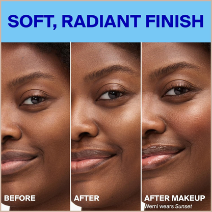Radiant Mineral Sunscreen Drops SPF 40 for Soft Glow & Pore Blurring