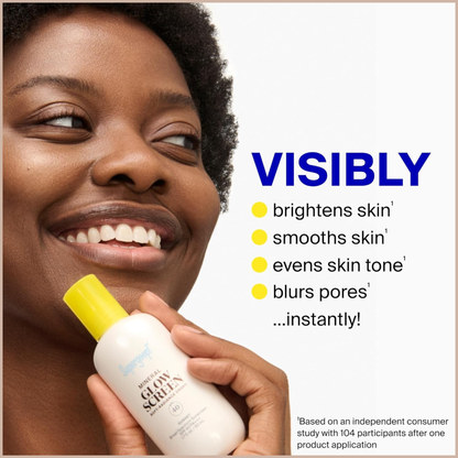 Radiant Mineral Sunscreen Drops SPF 40 for Soft Glow & Pore Blurring