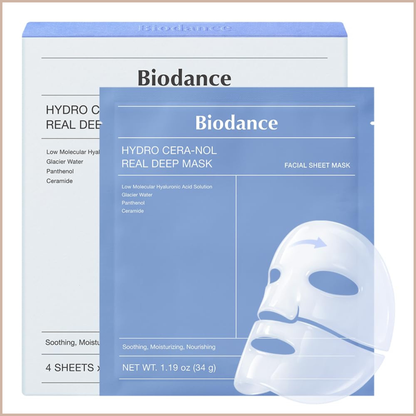 Hydrogel Sheet Mask for Hydration, Soothing & Skin Barrier Care