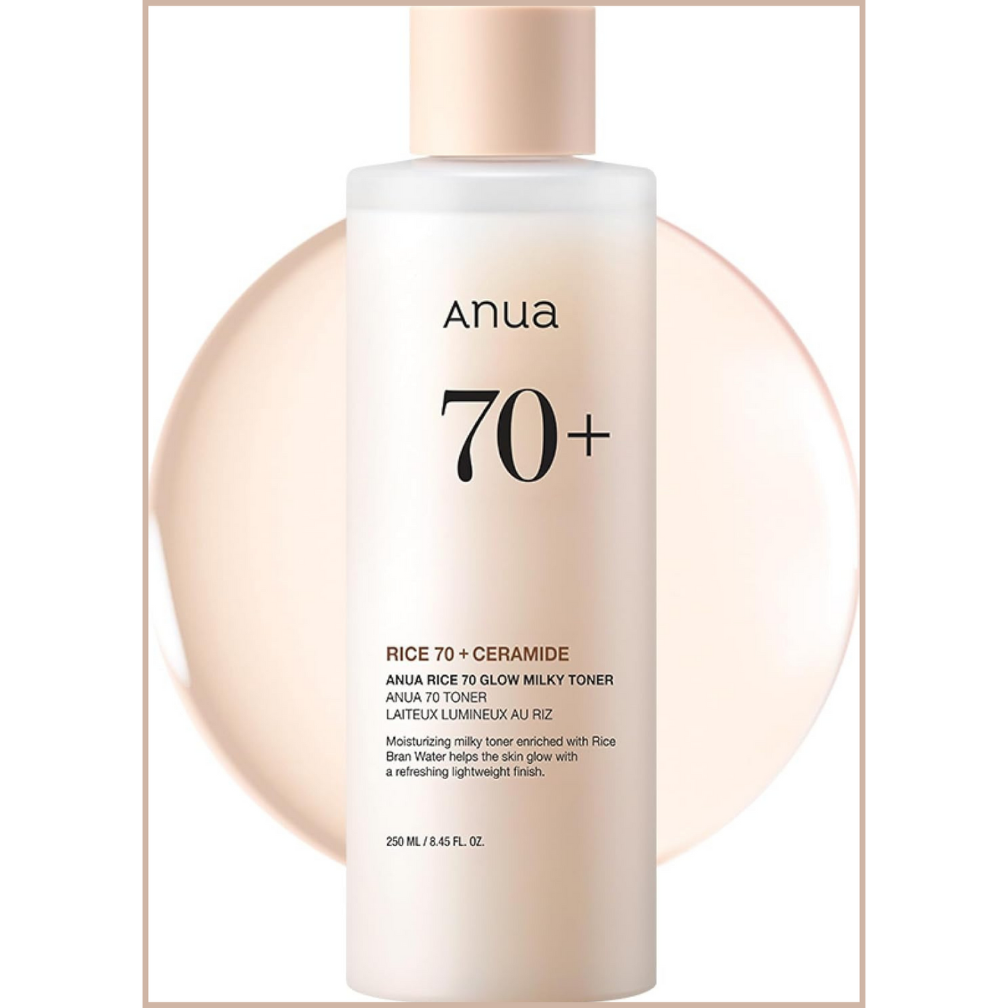 Rice Water & Niacinamide Milky Toner for Deep Hydration & Skin Barrier Support