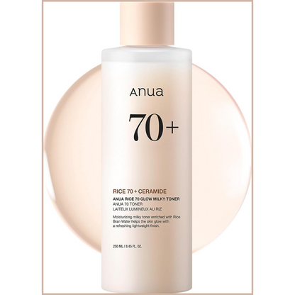 Rice Water & Niacinamide Milky Toner for Deep Hydration & Skin Barrier Support