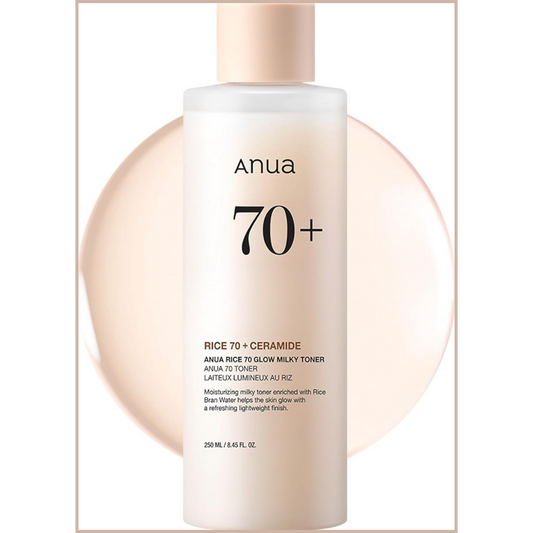 Rice Water & Niacinamide Milky Toner for Deep Hydration & Skin Barrier Support