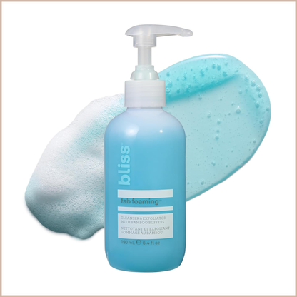 Gentle Exfoliating Foaming Face Cleanser with Plant-Based Buffers