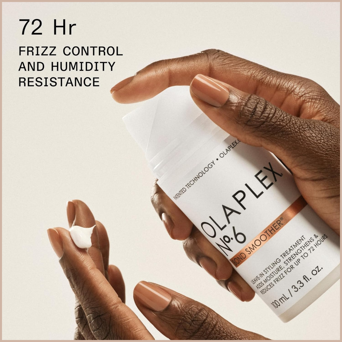 Leave-In Hair Treatment for Frizz Control, Heat Protection & Repair – Hydrating Smoothing Conditioner for All Hair Types
