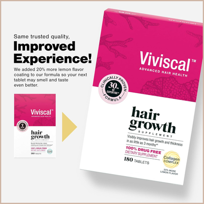 Hair Growth Support Tablets – Thicker, Fuller-Looking Hair from Within for Women