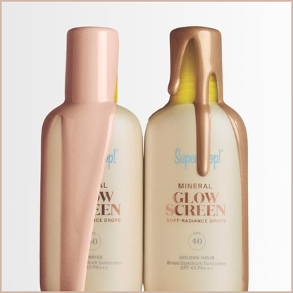 Radiant Mineral Sunscreen Drops SPF 40 for Soft Glow & Pore Blurring