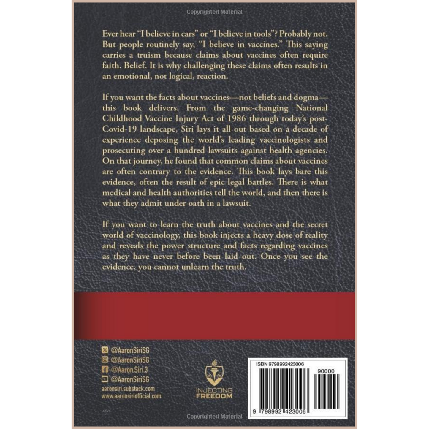 Vaccines: Truth, Evidence & Legal Analysis of Vaccine Policy, Safety Claims & Public Health Narratives