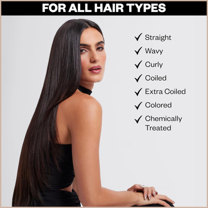 Heat Protectant Detangling Spray – Frizz Control & Shine-Boosting Hair Mist