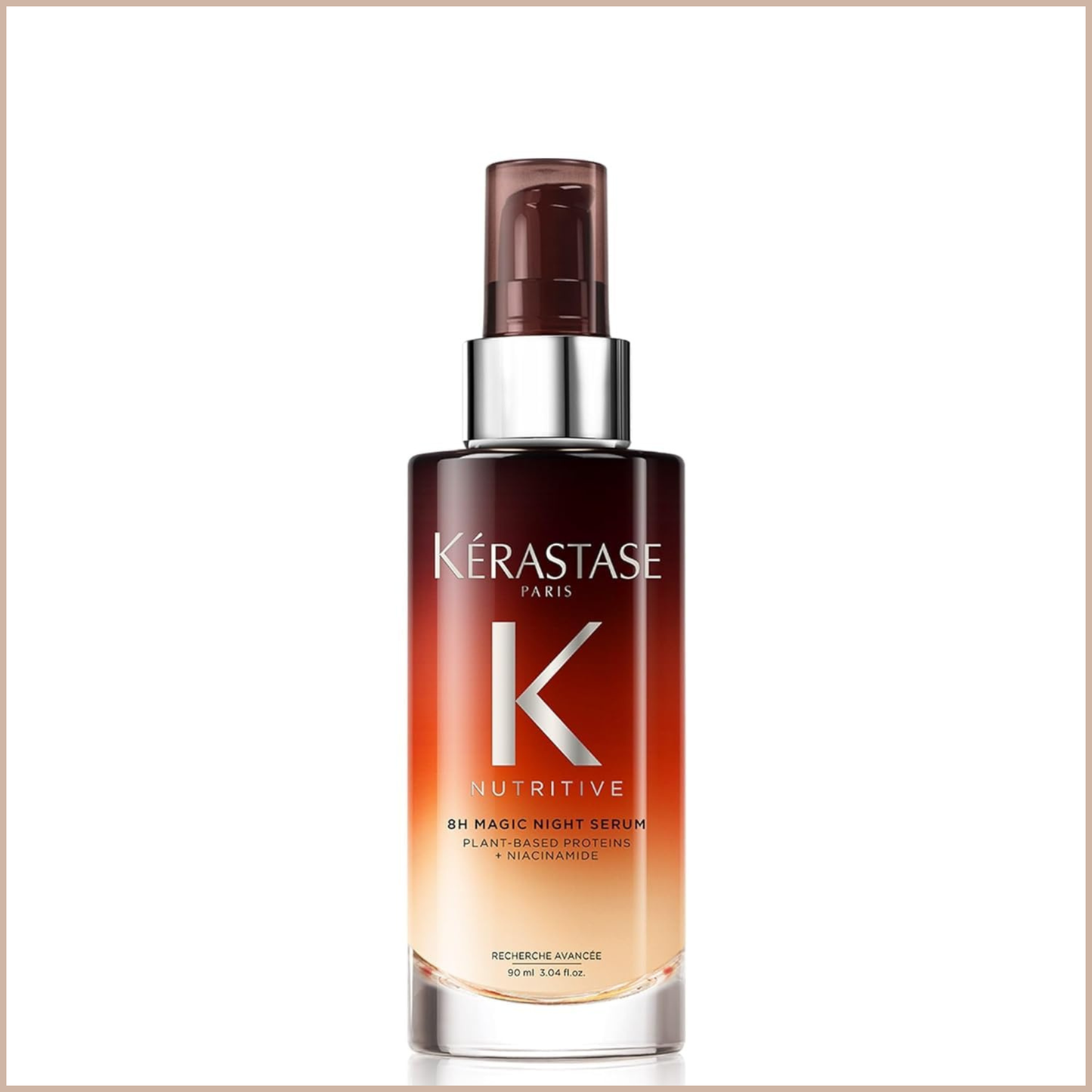 Overnight Hair Serum – Deep Hydration, Frizz Control & Detangling Treatment for Soft, Shiny Hair