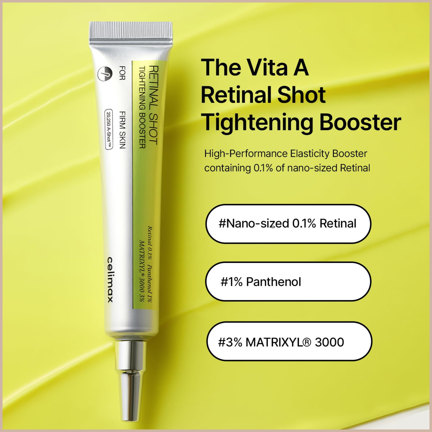 High-Strength Retinal Anti-Aging Serum with Matrixyl 3000 for Wrinkle Reduction, Pore Refining & Skin Firming