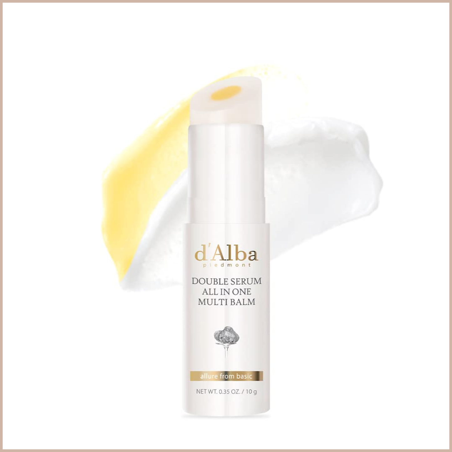 Hydrating Anti-Wrinkle Brightening Balm Stick with Truffle, Vitamin C & Ceramides for Radiant Skin