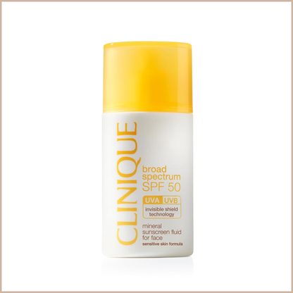 Mineral Face Sunscreen SPF 50 for Sensitive Skin & Daily Protection