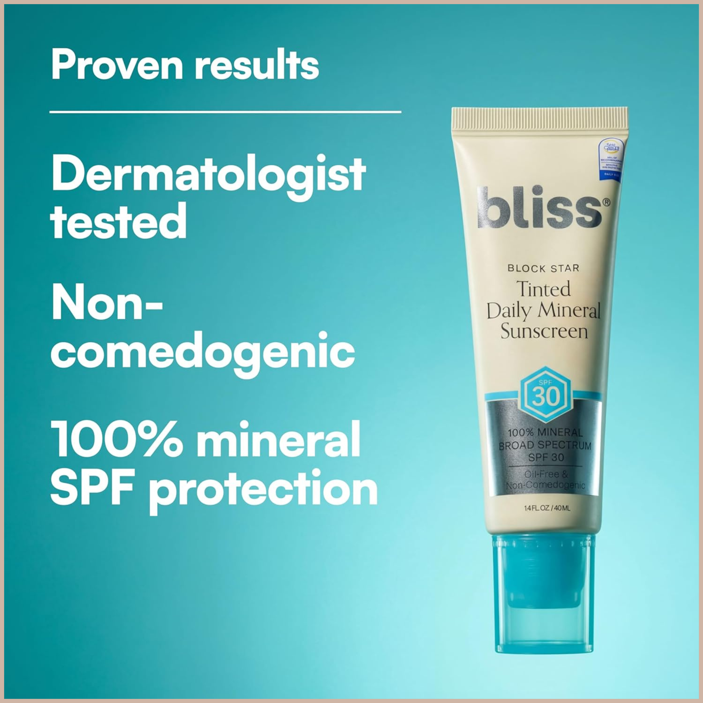 Tinted Mineral Sunscreen SPF 30 for Invisible UV Protection