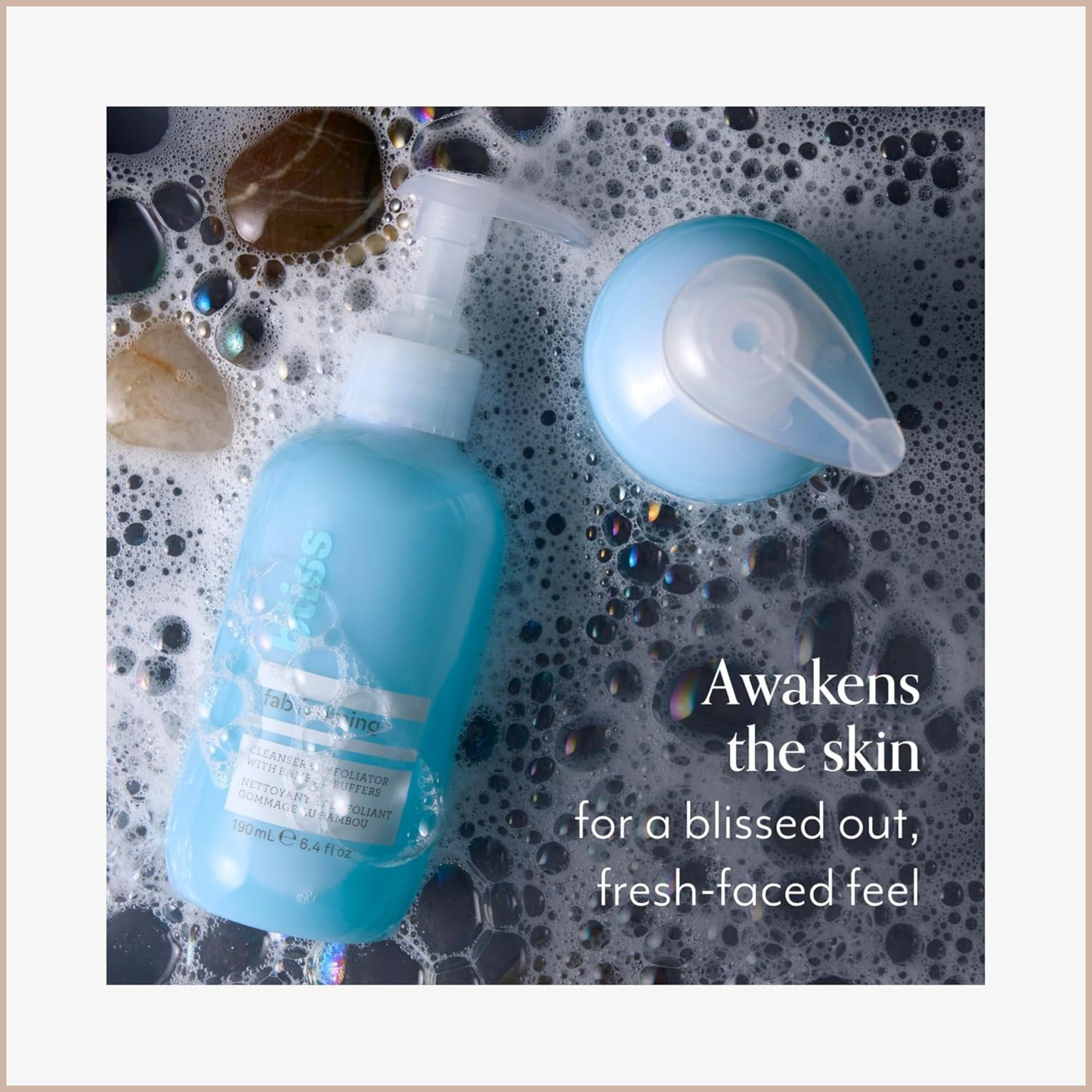 Gentle Exfoliating Foaming Face Cleanser with Plant-Based Buffers