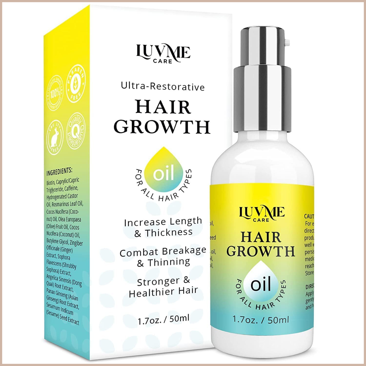 Rosemary Hair Growth Oil – Nourishing Scalp Treatment for Thicker, Stronger Hair