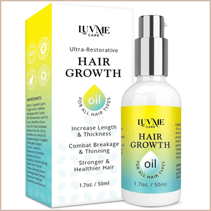 Rosemary Hair Growth Oil – Nourishing Scalp Treatment for Thicker, Stronger Hair