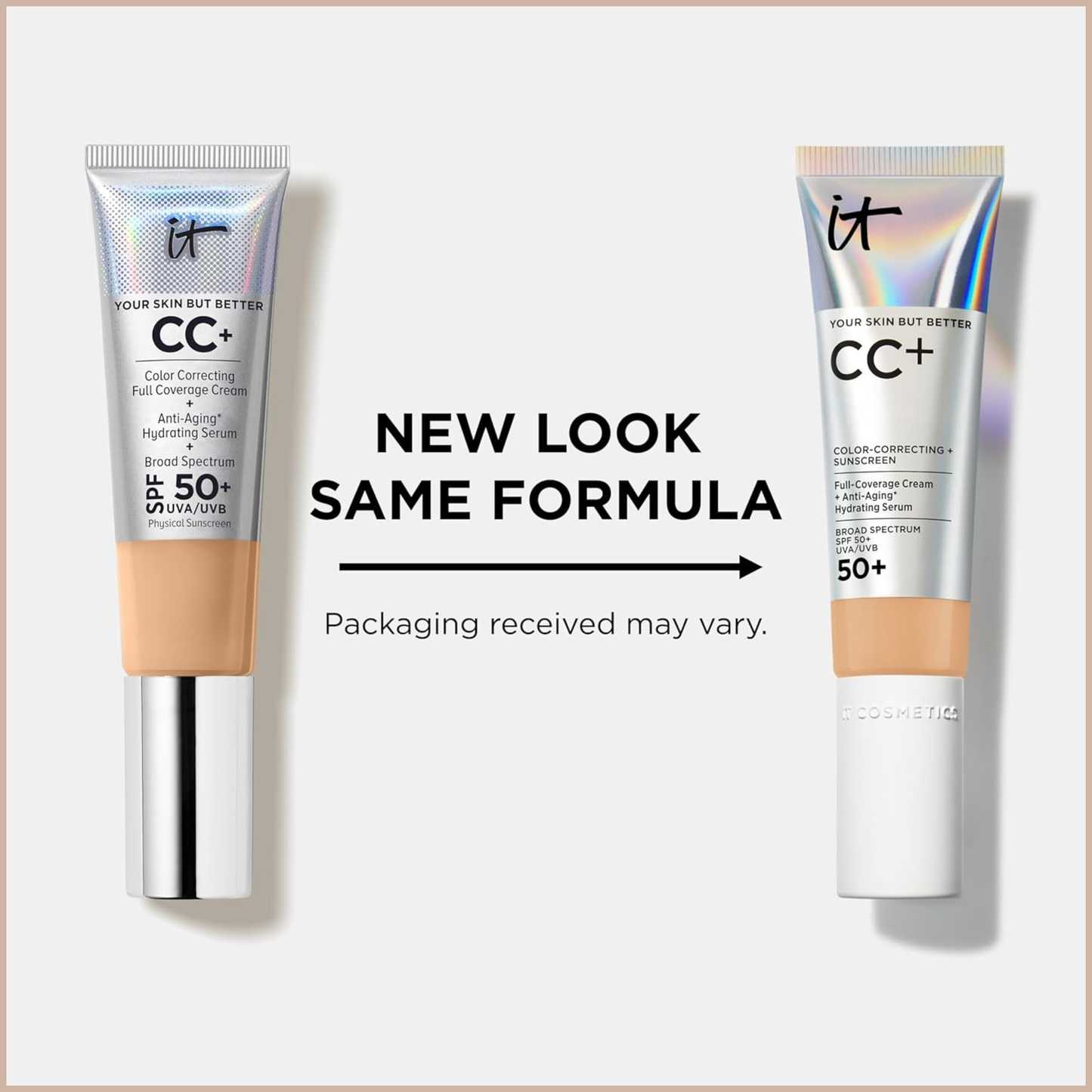 Full Coverage CC Cream SPF 50+ & Flawless Complexion Brush Set