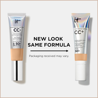 Full Coverage CC Cream SPF 50+ & Flawless Complexion Brush Set