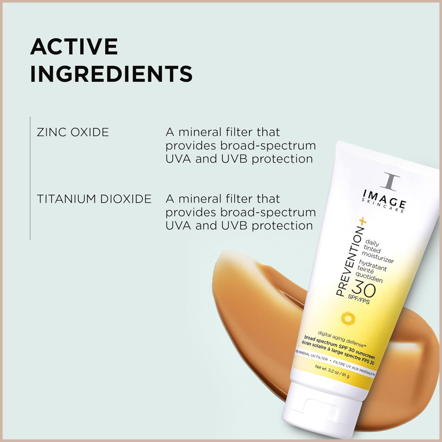 Tinted Mineral Sunscreen SPF 30 for Even, Natural-Looking Skin