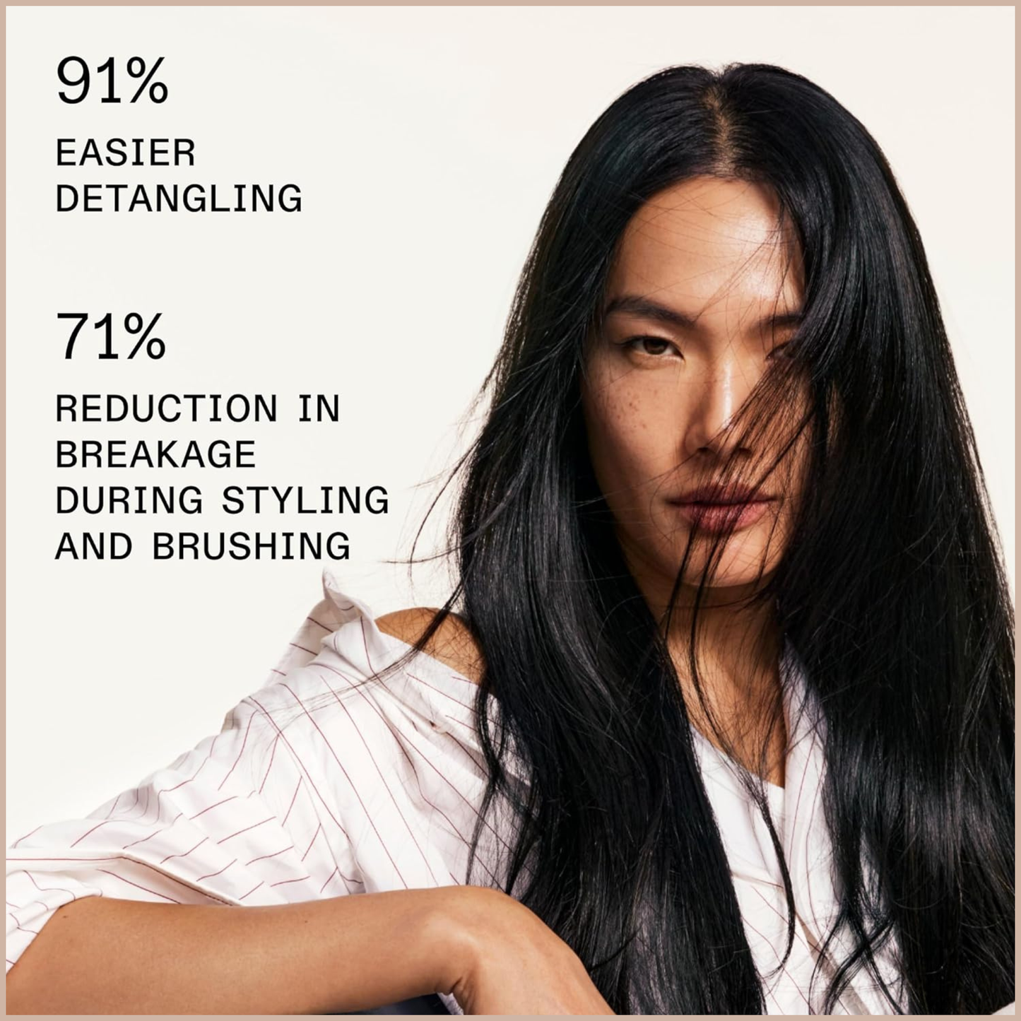 Leave-In Hair Treatment for Frizz Control, Heat Protection & Repair – Hydrating Smoothing Conditioner for All Hair Types
