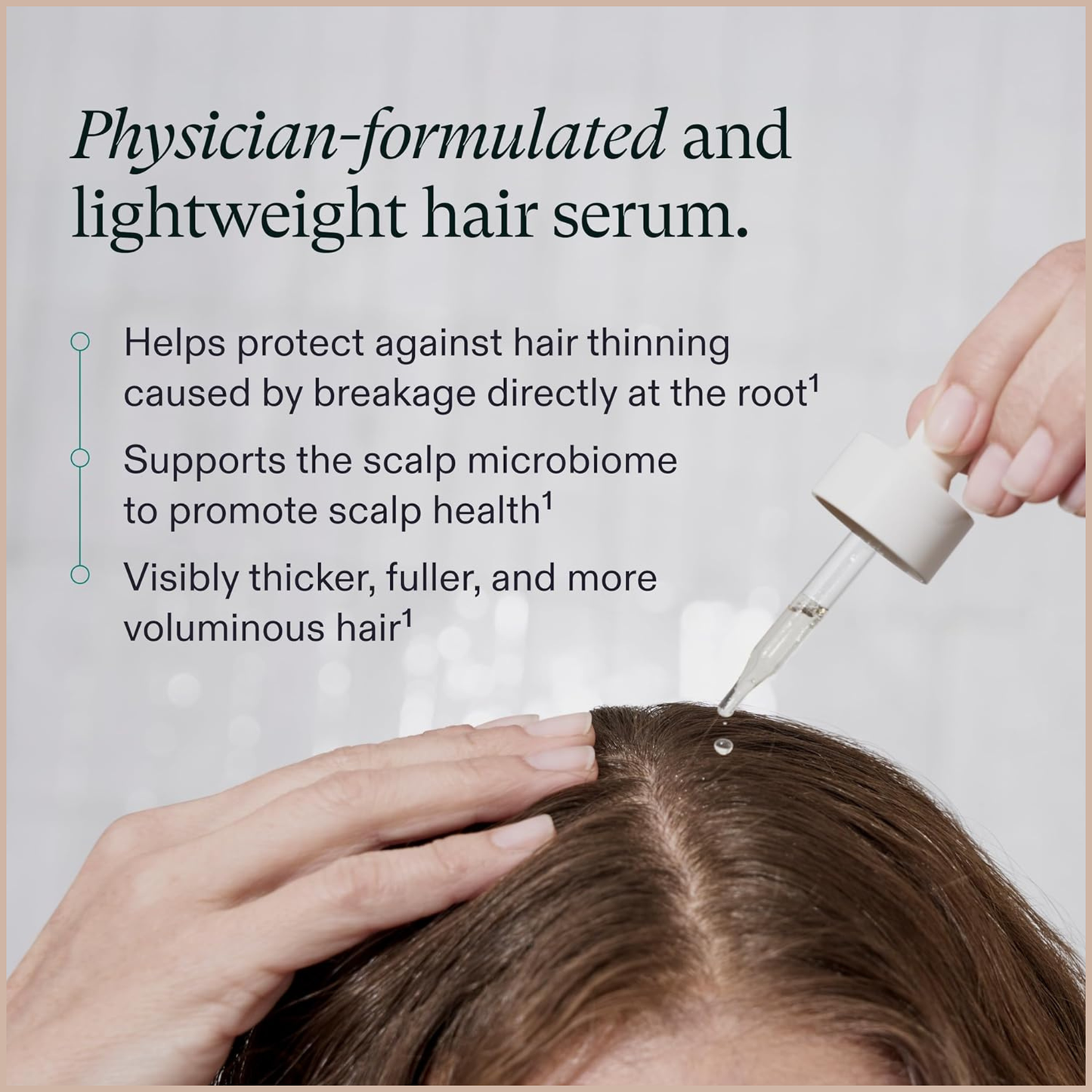 Scalp Serum for Thicker, Stronger-Looking Hair – Lightweight Daily Hair Treatment for Women