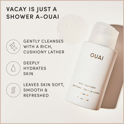Hydrating Vegan Body Wash with Rosehip & Jojoba Oils – Moisturizing Shower Gel for Soft, Smooth Skin