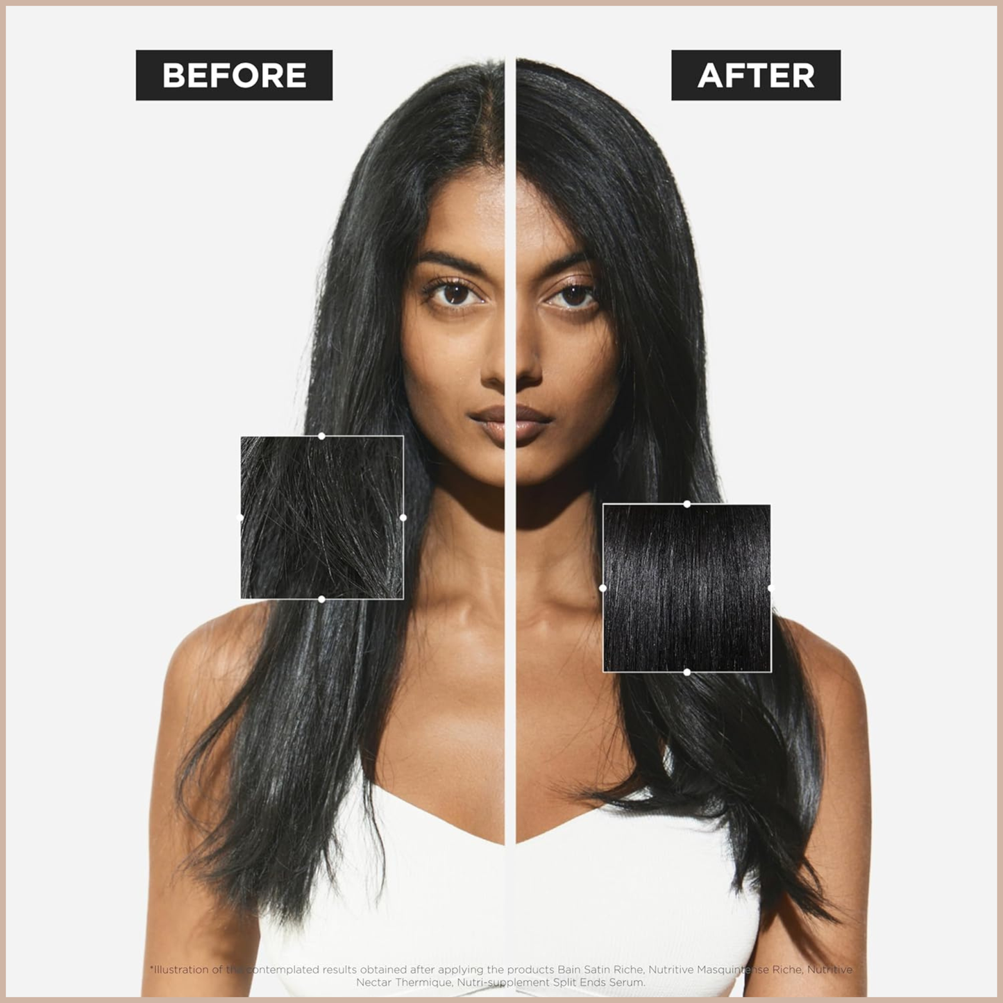 Overnight Hair Serum – Deep Hydration, Frizz Control & Detangling Treatment for Soft, Shiny Hair